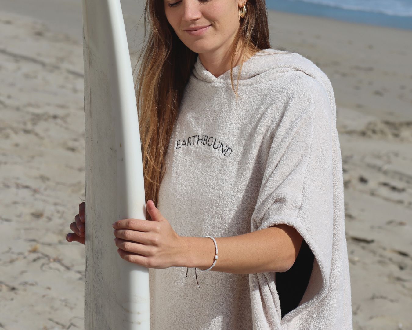 Long Hoodie Towel - Front Pocket