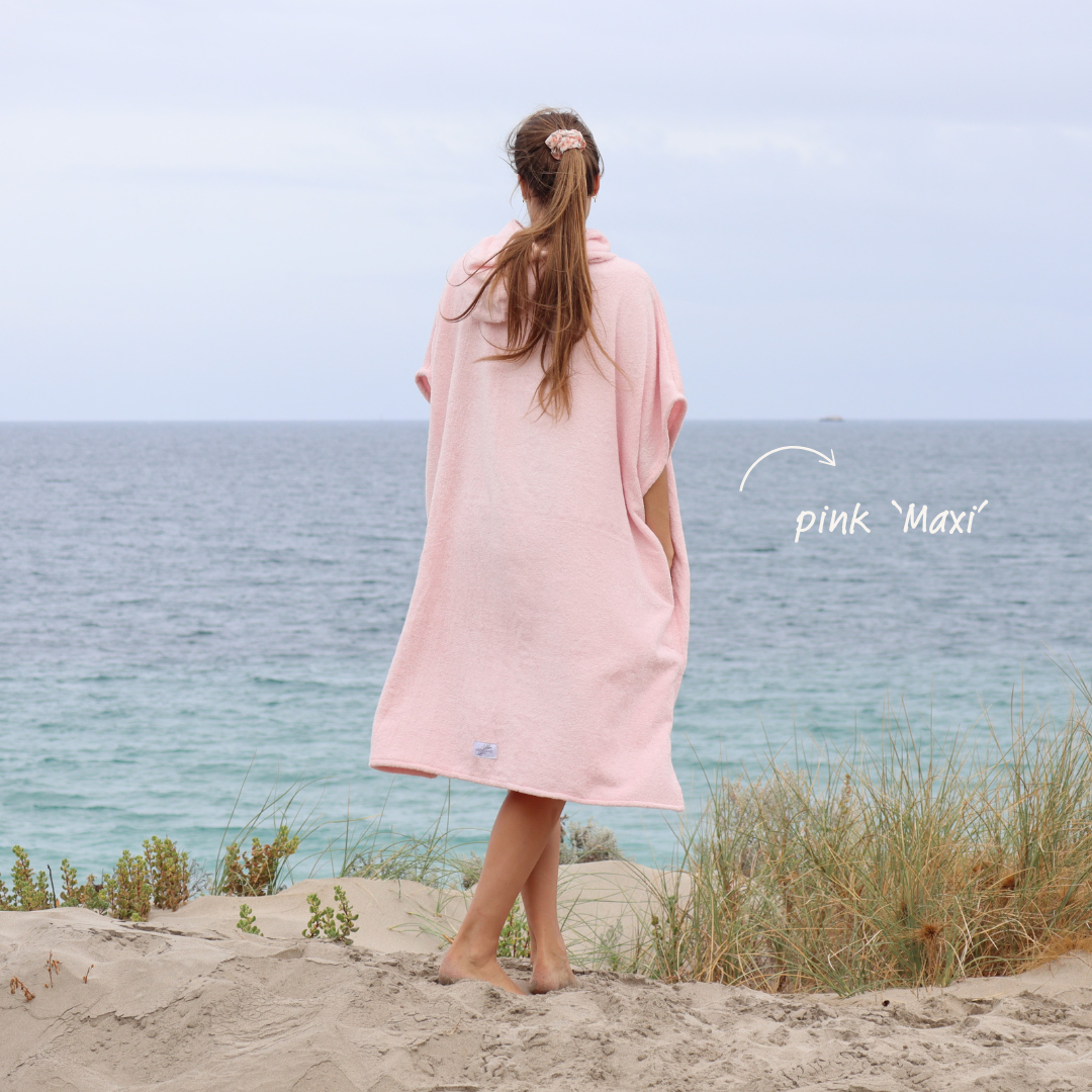 Long Hoodie Towel - Front Pocket