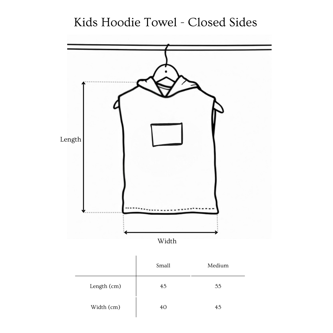 Striped Hoodie Towel (limited edition)