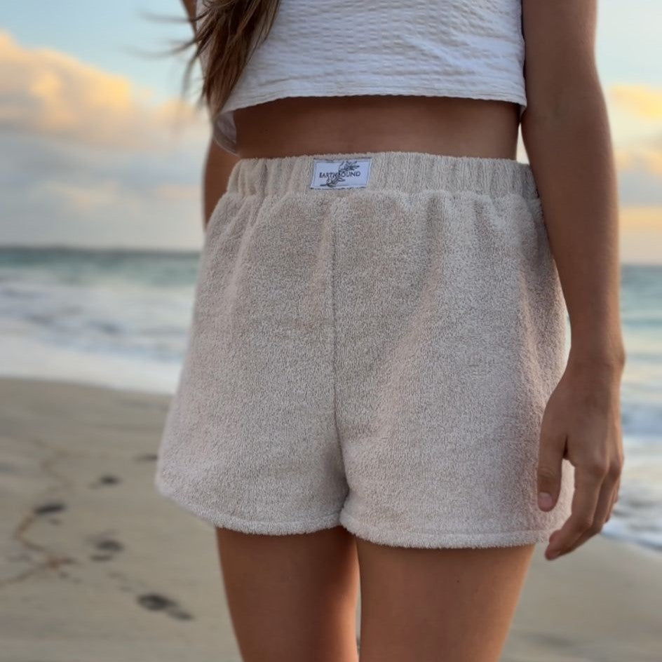 Towel Shorts - High Waist
