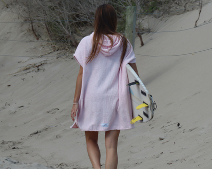 Pink Shell Hoodie Towel (Standard & Short)