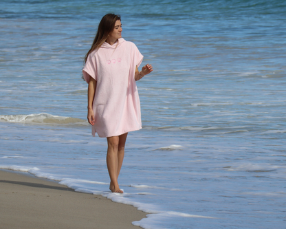 Pink Shell Hoodie Towel (Standard & Short)