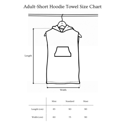 Pink Shell Hoodie Towel (Standard & Short)