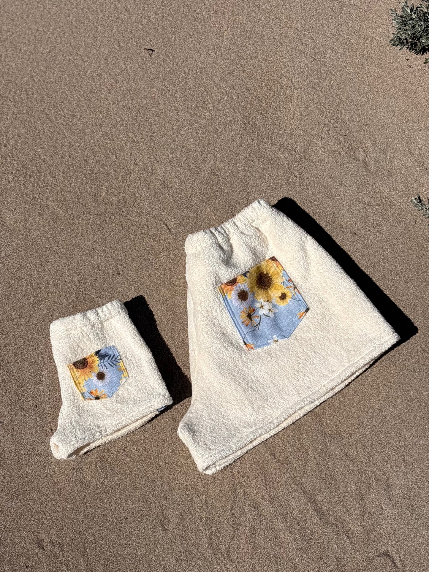 Sunflower Towel Shorts 1yr