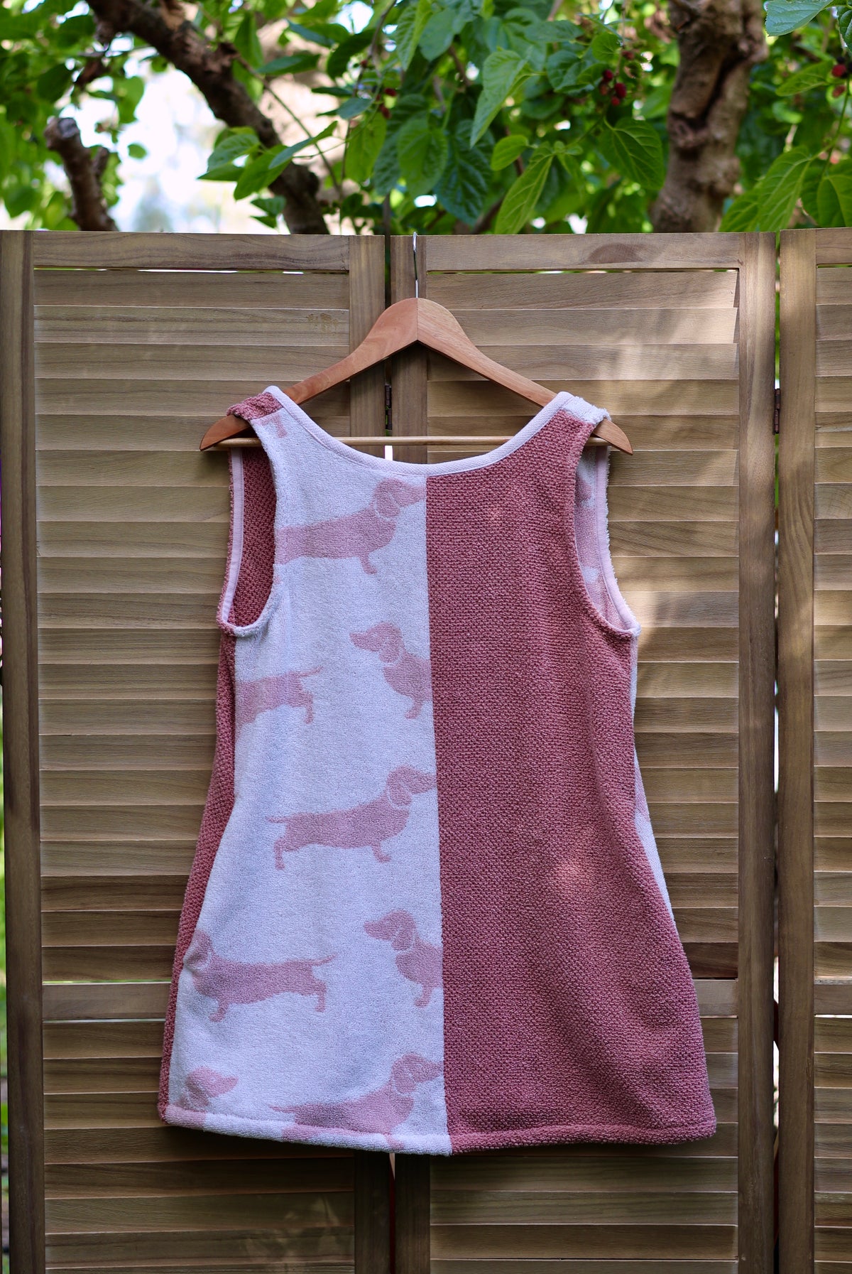 Pink Puppy (XS) Towel Dress