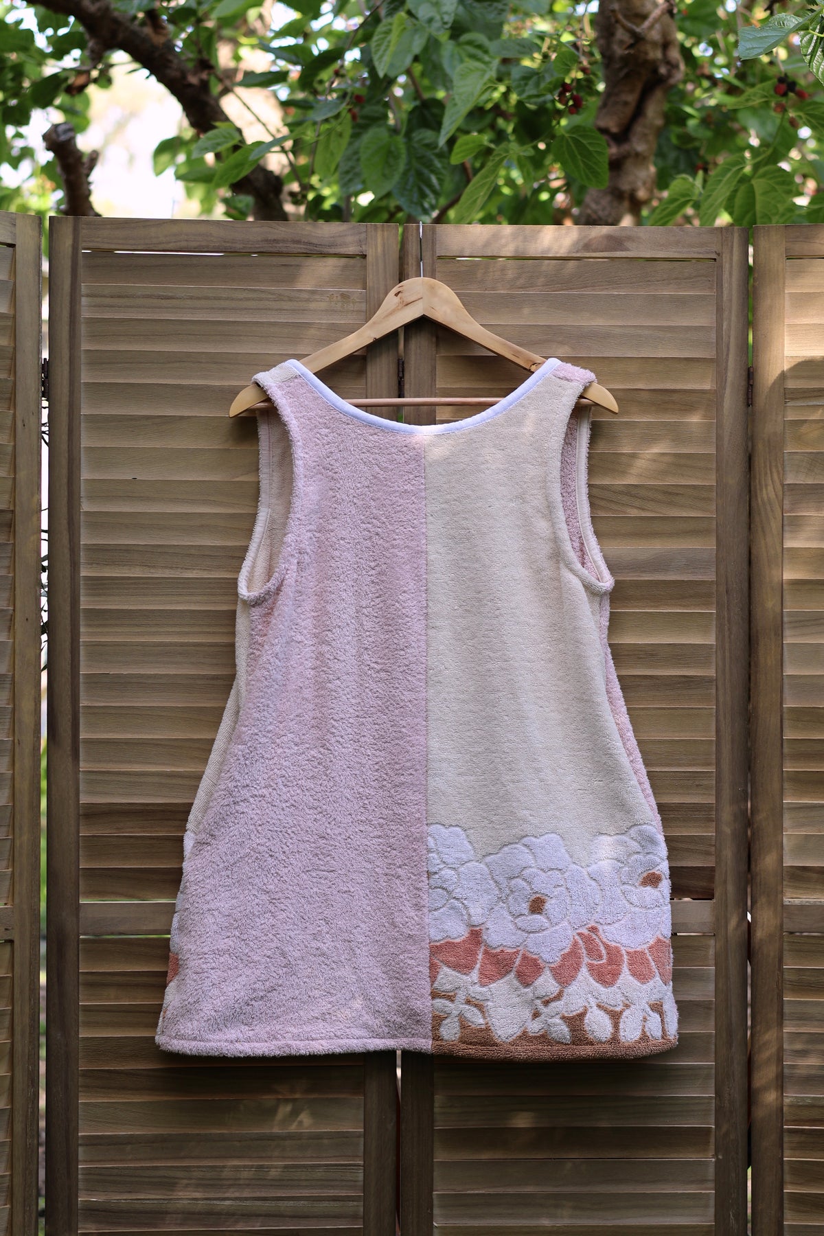Vintage Bloom (S) Towel Dress