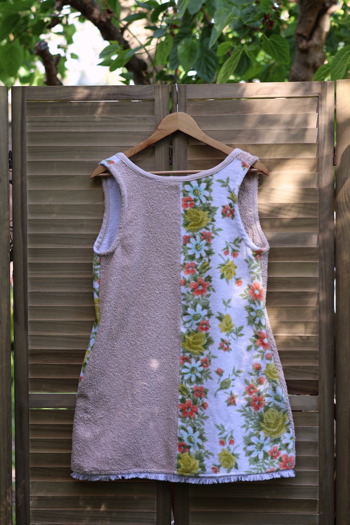 Vintage Garden (XS) Towel Dress