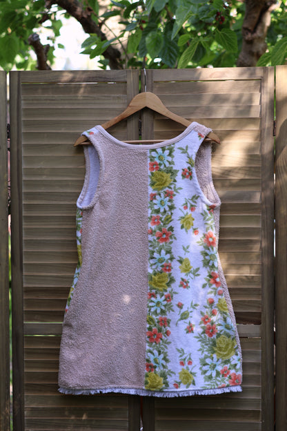Vintage Garden (XS) Towel Dress