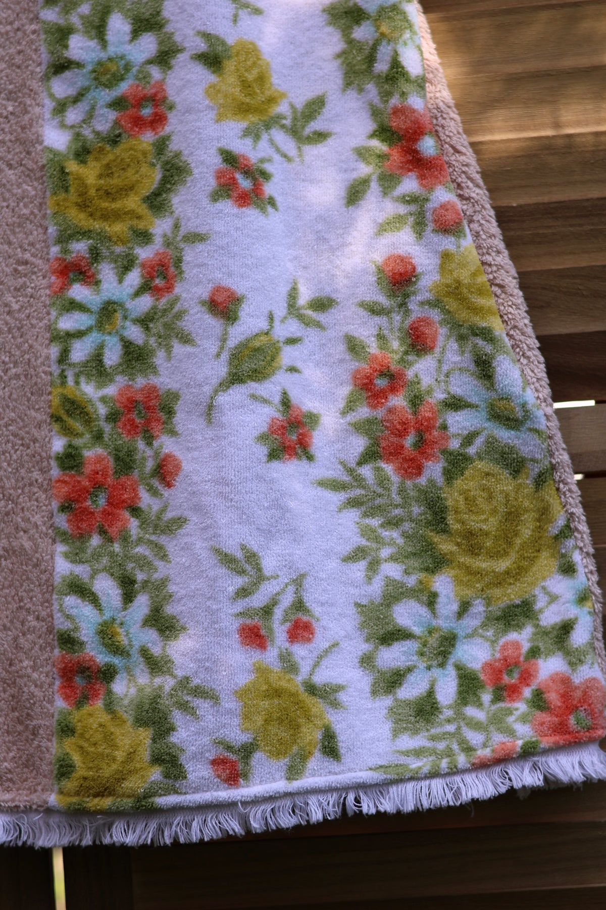 Vintage Garden (XS) Towel Dress