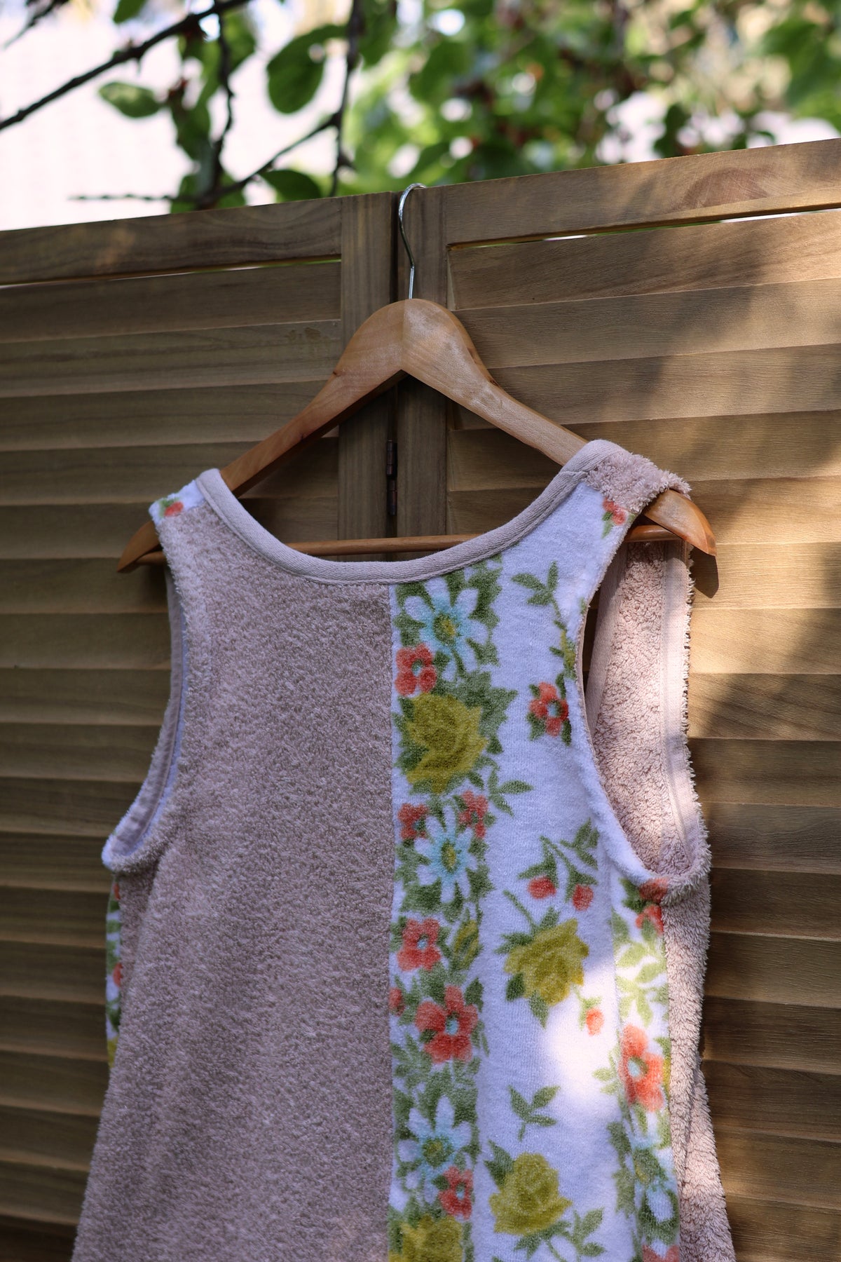 Vintage Garden (XS) Towel Dress