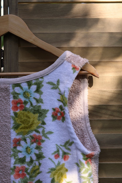 Vintage Garden (XS) Towel Dress