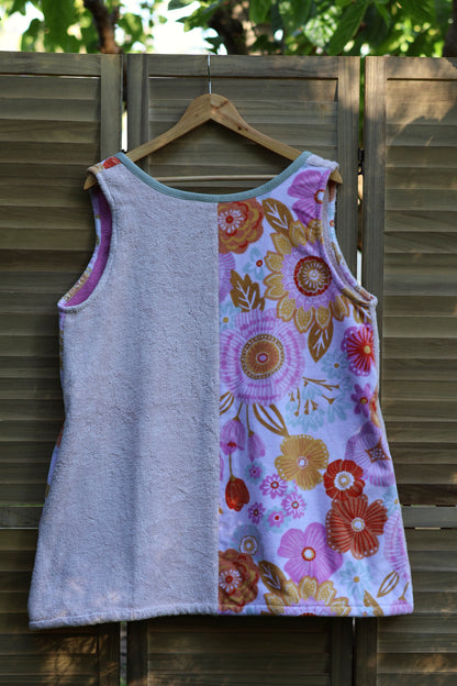 Pink Vintage Blossom (2XL) Towel Dress