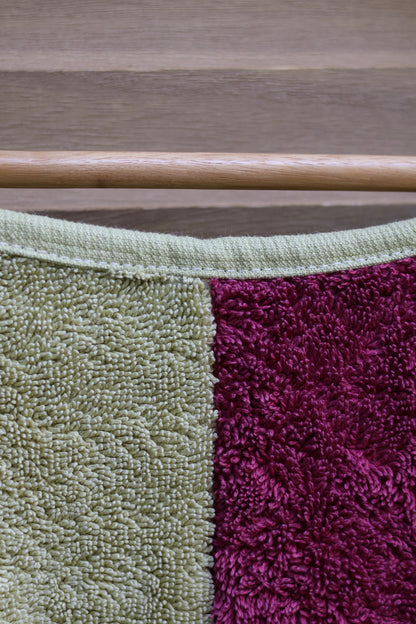 Burgundy (S) Towel Dress