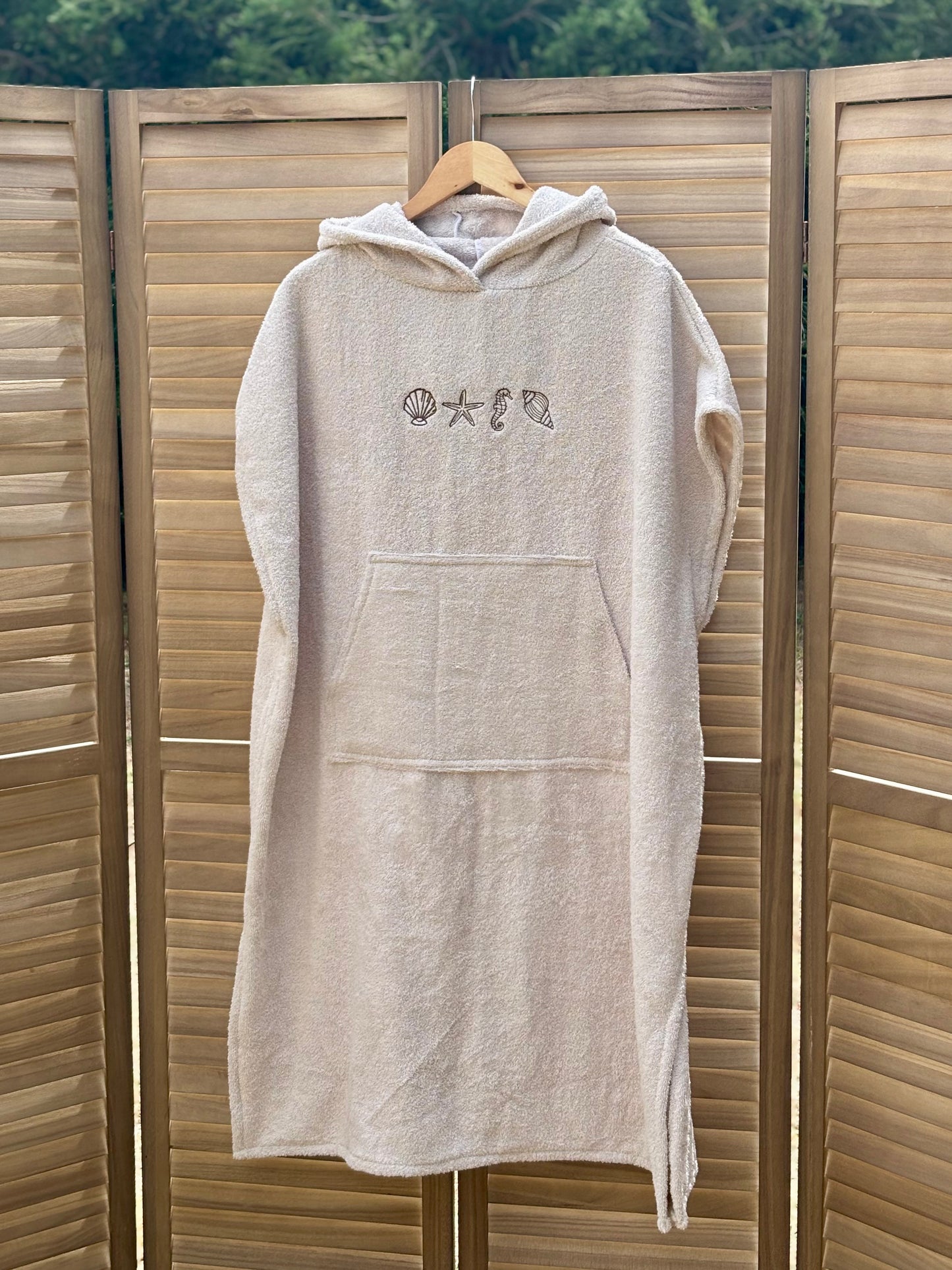 Ocean Creatures Hoodie Towel (Standard & Long)