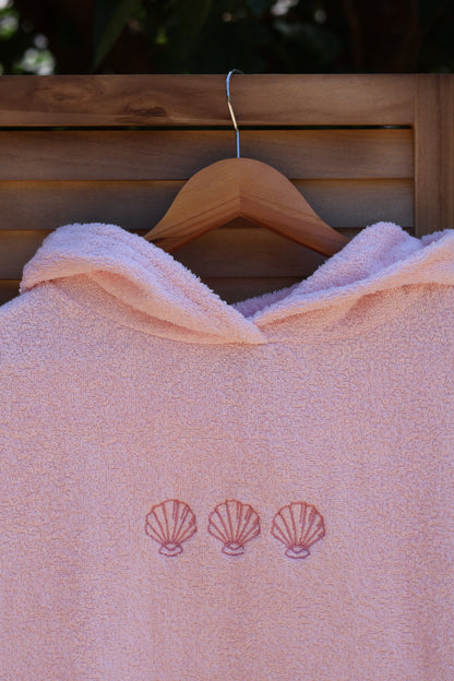 Pink Shell Hoodie Towel (Standard & Short)