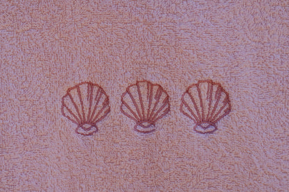 Pink Shell Hoodie Towel (Standard & Short)