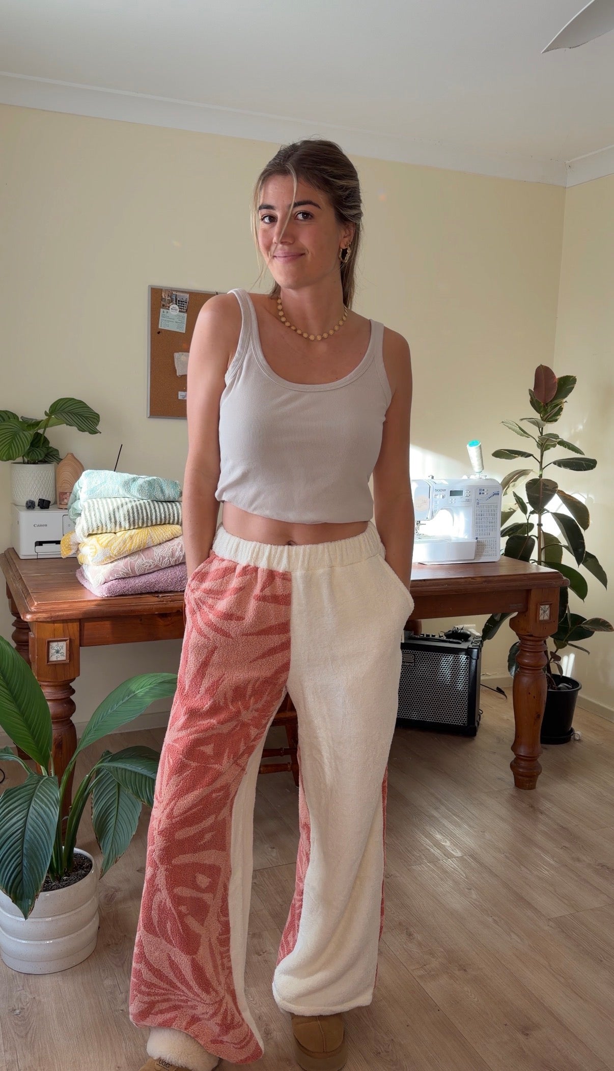 Pink Monstera (M)