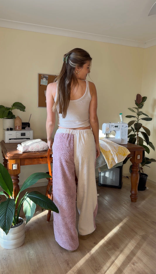 Rhubarb (L) Towel Pants