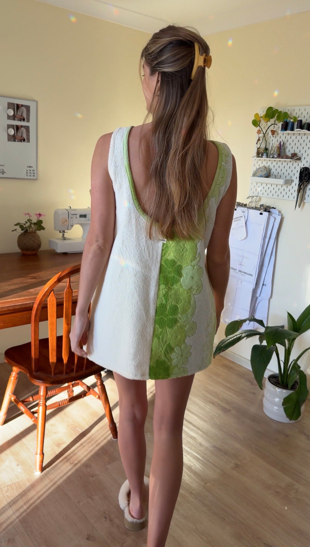 Lucky Clover (S) Towel Dress