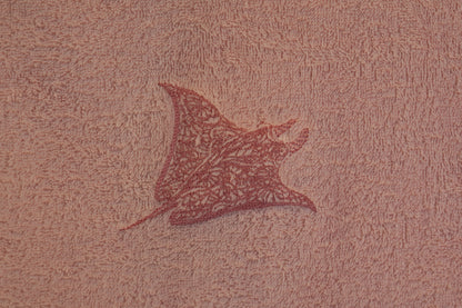 Pink Manta Hoodie Towel (Standard & Long)