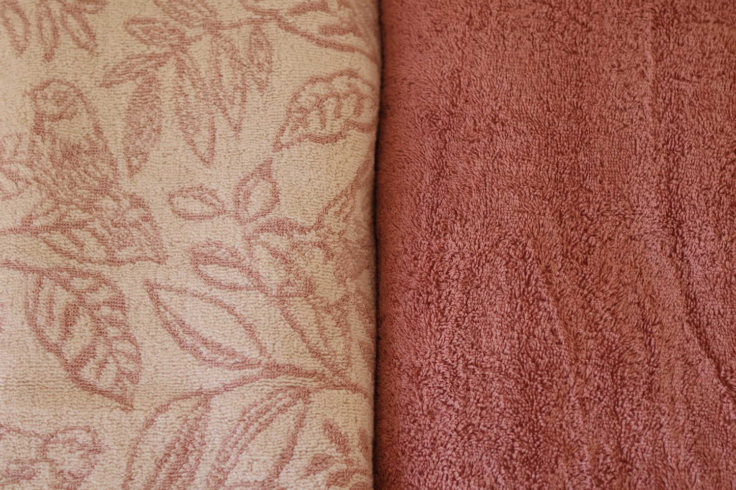 CUSTOM: Blush Bloom Towel Dress