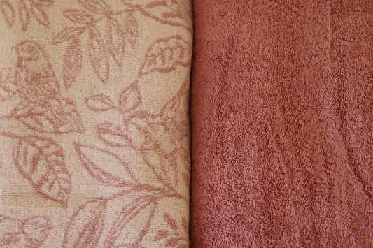 CUSTOM: Blush Bloom Towel Dress