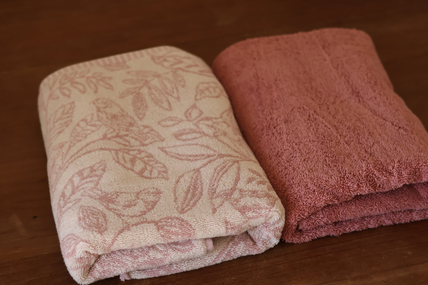 CUSTOM: Blush Bloom Towel Dress