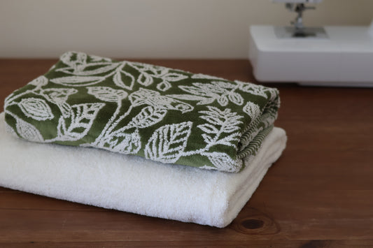 CUSTOM: Tropical Bloom Towel Dress