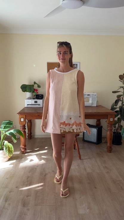 Vintage Bloom (S) Towel Dress