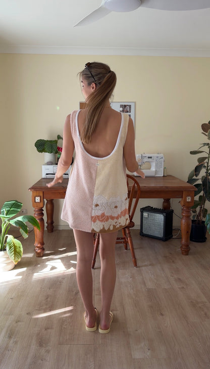 Vintage Bloom (S) Towel Dress