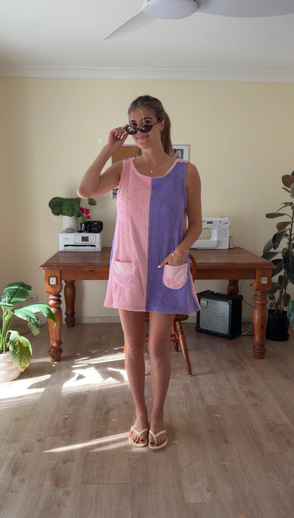 Orchid (L) Towel Dress