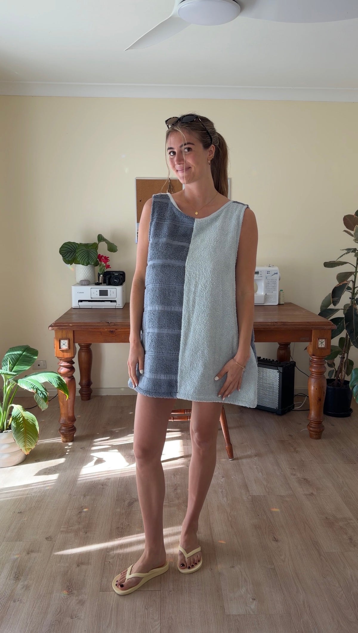 Lagoon (3XL) Towel Dress