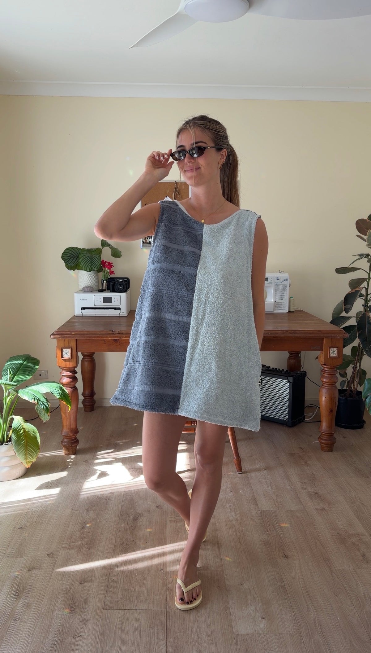 Lagoon (3XL) Towel Dress
