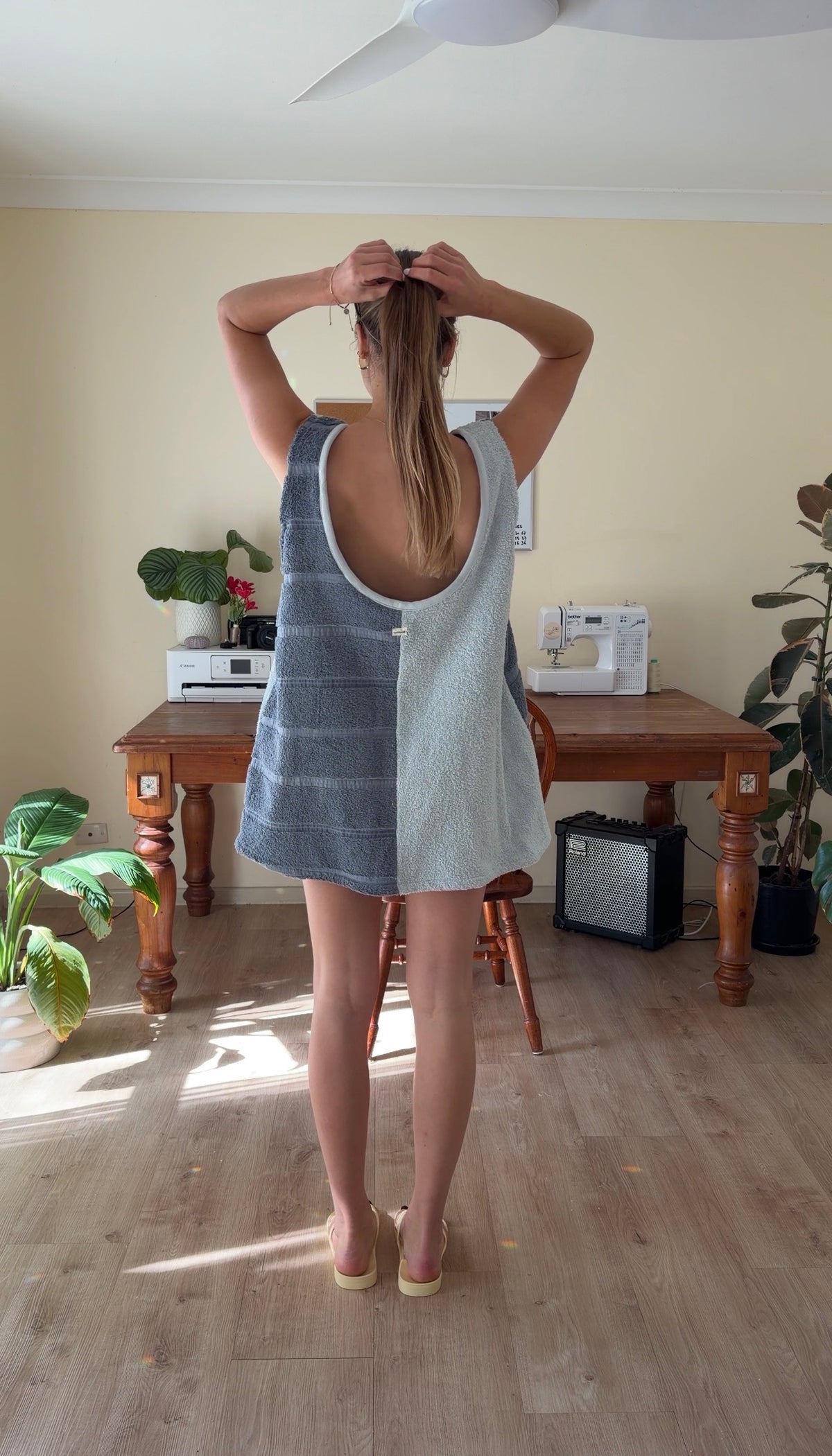 Lagoon (3XL) Towel Dress