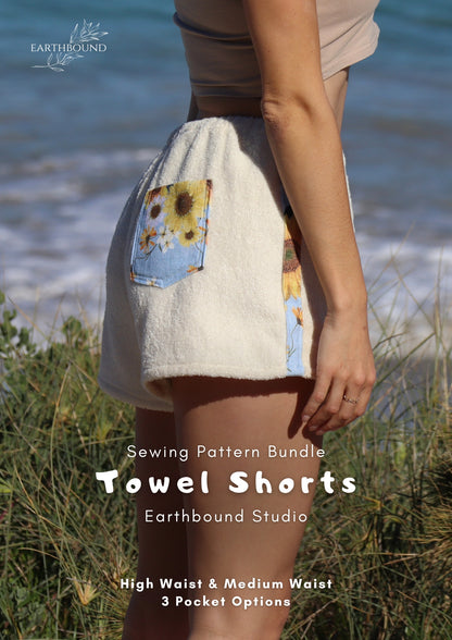 Towel Shorts Pattern Bundle