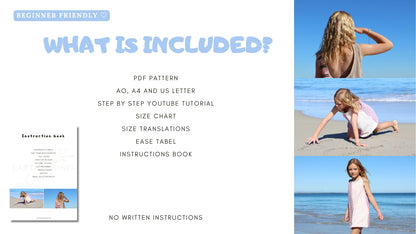 Cloe Dress Kids Pattern