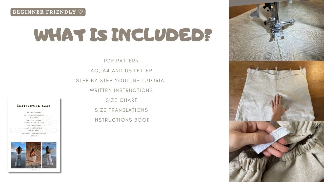 Luna Pants Pattern Bundle
